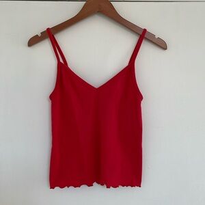 Abercrombie & Fitch Red Tank top